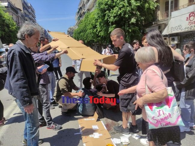 Θεσσαλονίκη: Μηχανή παρέσυρε και τραυμάτισε γυναίκα στην Εγνατία (εικόνες)-2