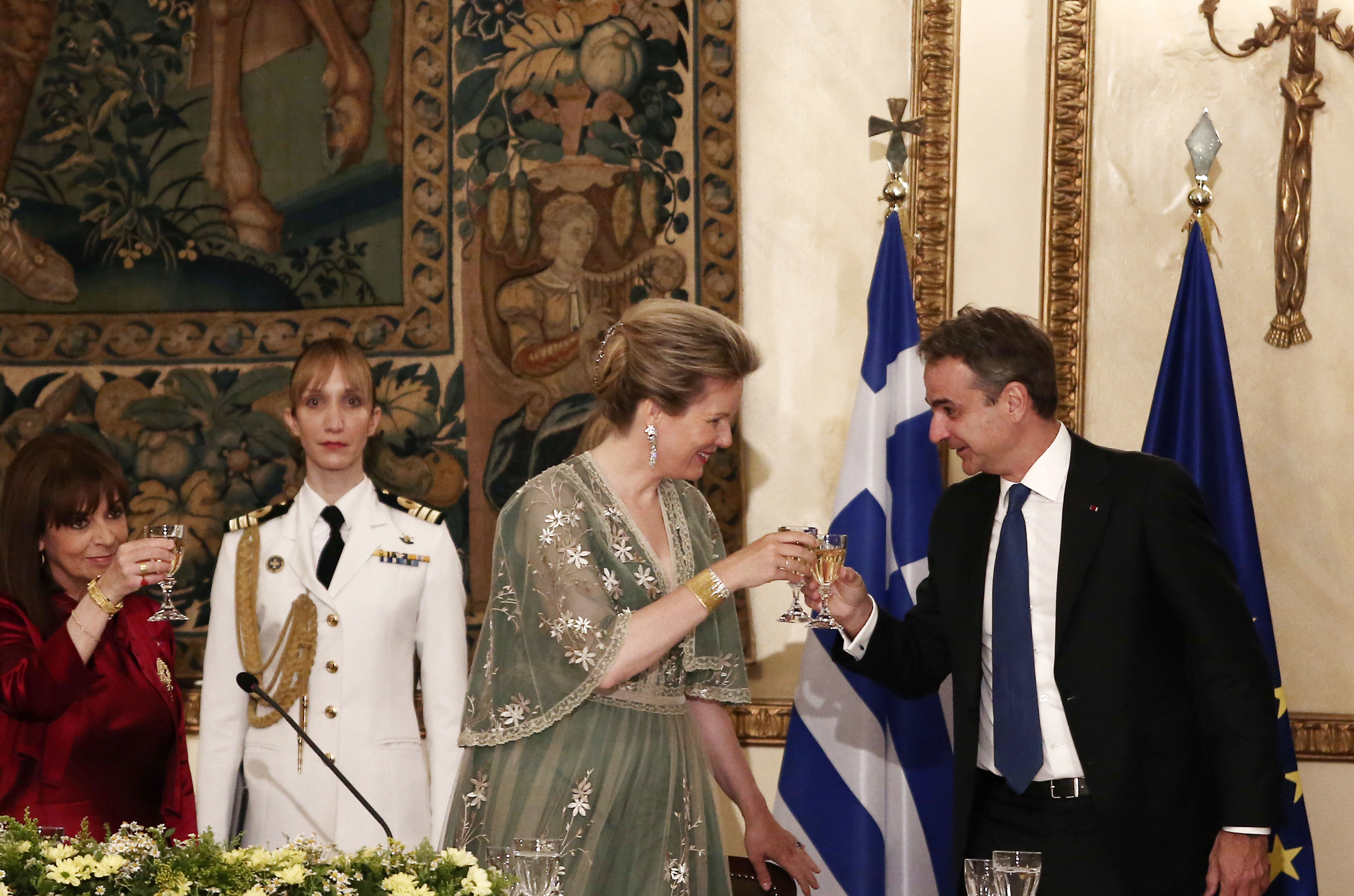 Δείπνο Σακελλαροπούλου – Βασιλιά Βελγίου: «Οι χώρες μας μοιράζονται το ίδιο όραμα για μια ενωμένη και ισχυρή Ευρώπη»-2