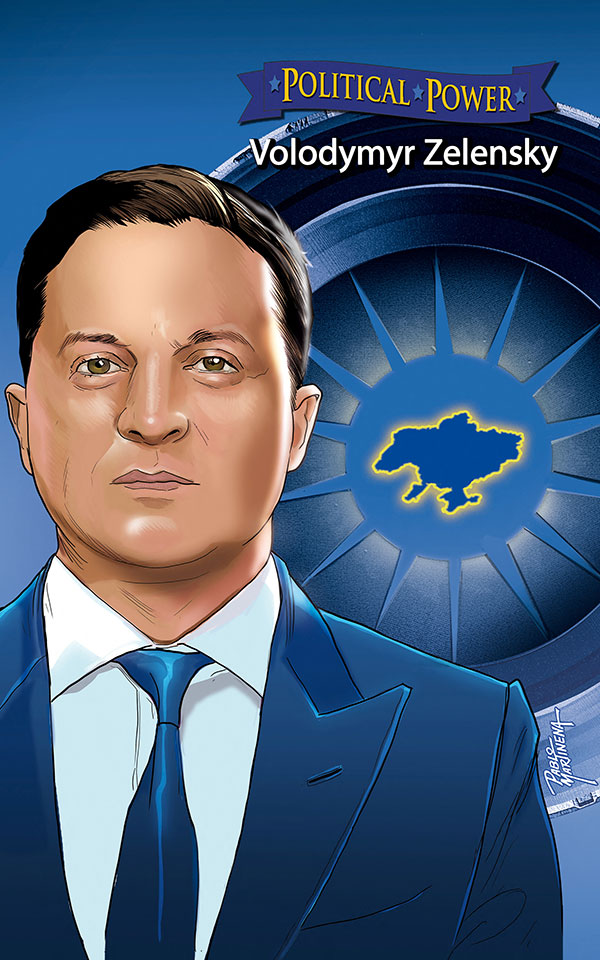 Ζελένσκι: Η ιστορία της ζωής του έγινε γραφική νουβέλα-1
