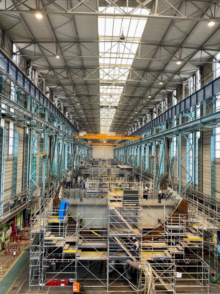 Αρχηγός ΓΕΝ: Ενημερώθηκε για τη ναυπήγηση της πρώτης φρεγάτας FDI στη Γαλλία-1