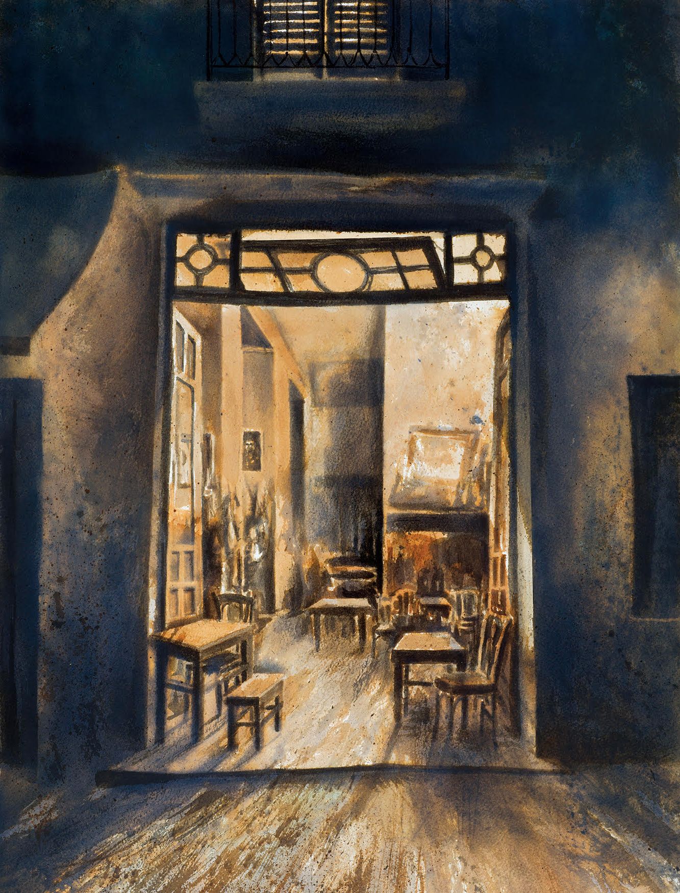 Ο ζωγράφος Ανδρέας Γεωργιάδης φιλοτεχνεί το καβαφικό σύμπαν, με πρωταγωνίστρια την Αλεξάνδρεια-1