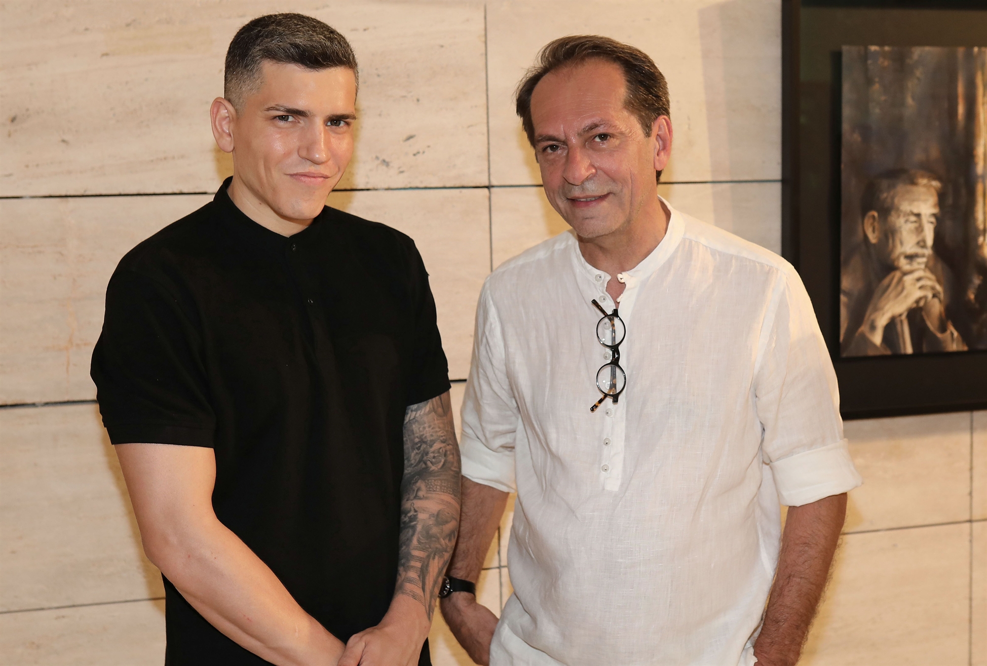 Εγκαινιάστηκε στη Γεννάδειο η έκθεση του Ανδρέα Γεωργιάδη για τον Καβάφη-2