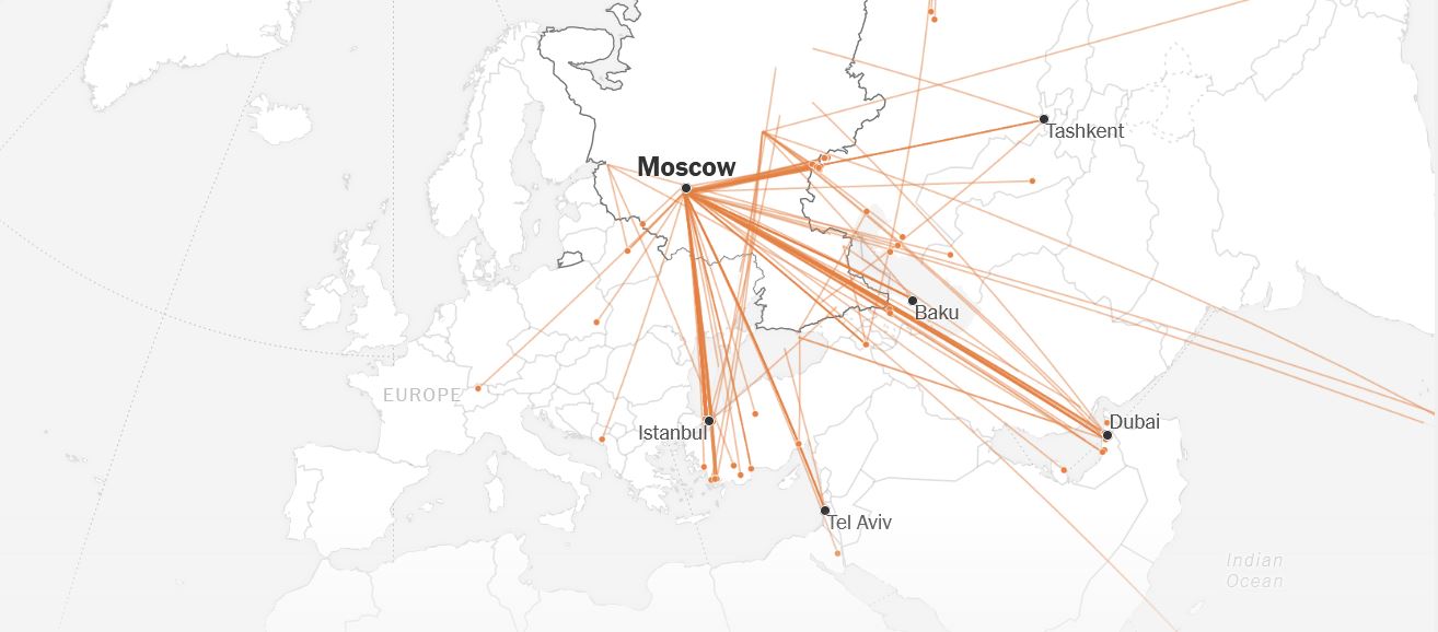 Η νέα γεωγραφία της ρωσικής ελίτ-2