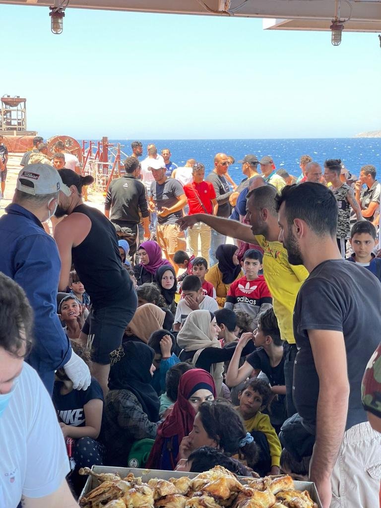 Κάρπαθος: Διάσωση μεταναστών που ξεκίνησαν από τα τουρκικά παράλια-1