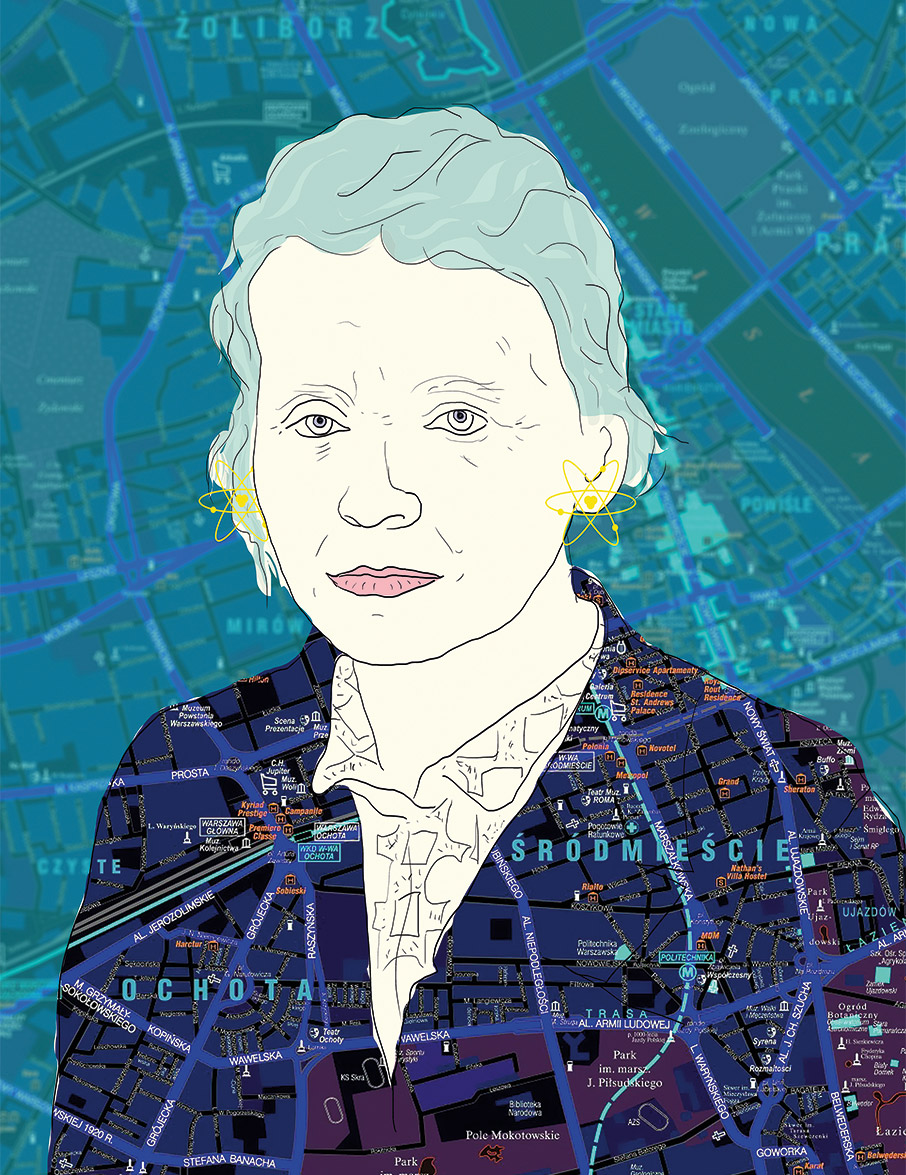 Η συγγραφέας Τζούλια Γκανάσου «περιπλανιέται» με τη Μαρί Κιουρί στη Βαρσοβία-1