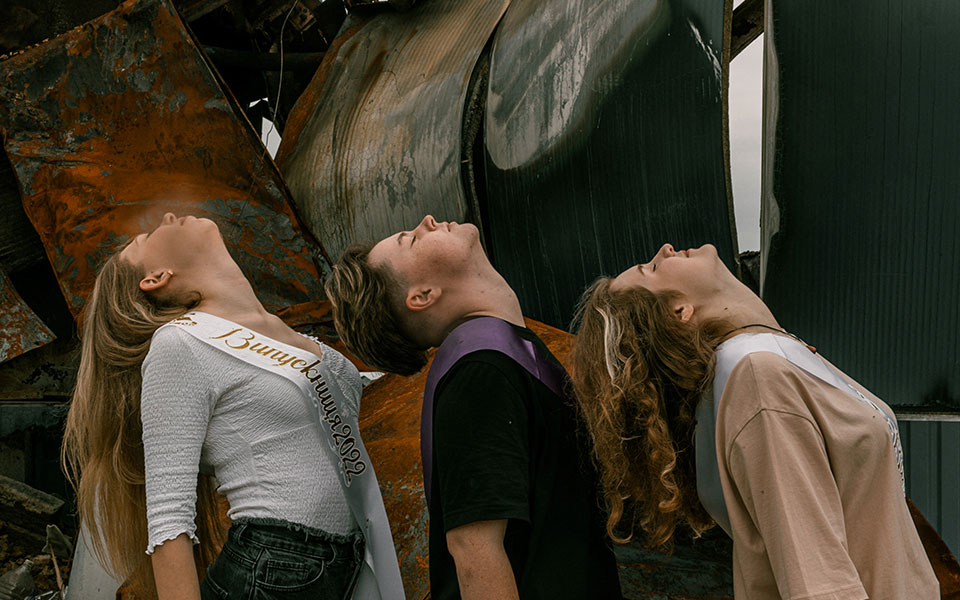 Ουκρανία: Αποφοίτηση μέσα στα απομεινάρια του πολέμου (φωτογραφίες)-5