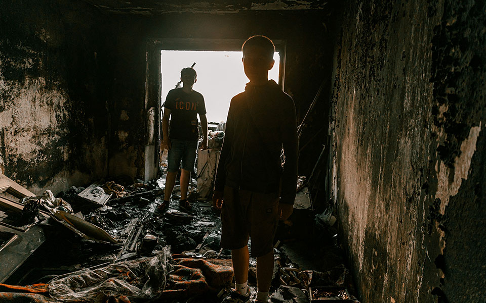 Ουκρανία: Αποφοίτηση μέσα στα απομεινάρια του πολέμου (φωτογραφίες)-10