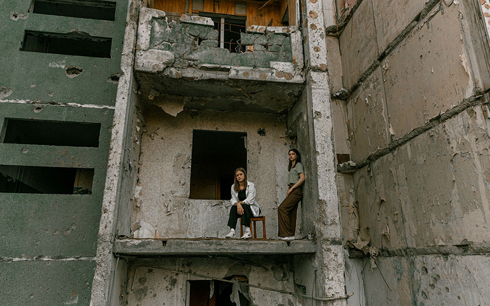 Ουκρανία: Αποφοίτηση μέσα στα απομεινάρια του πολέμου (φωτογραφίες)-8