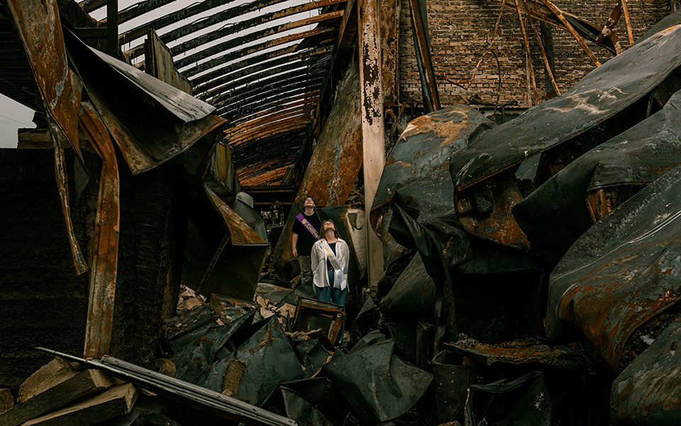 Ουκρανία: Αποφοίτηση μέσα στα απομεινάρια του πολέμου (φωτογραφίες)-7