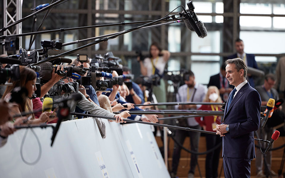 Μητσοτάκης: Η Αθήνα καλύπτεται απόλυτα από το προσχέδιο των συμπερασμάτων για την Τουρκία-1