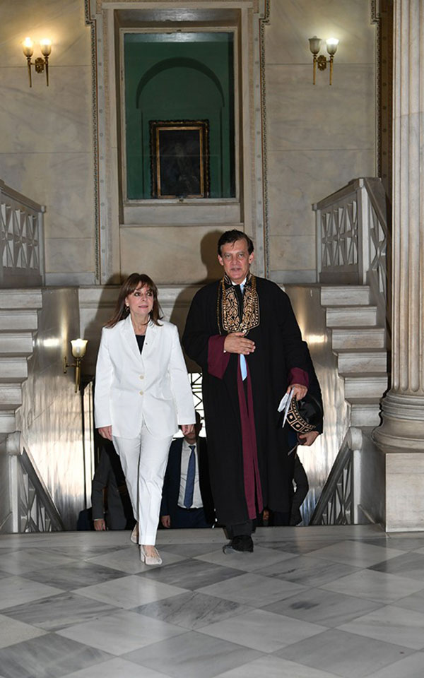 Κ. Σακελλαροπούλου: Επίτιμη διδάκτορας του ΕΚΠΑ η Πρόεδρος της Δημοκρατίας-2