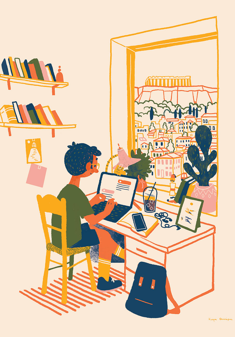 Δουλειά από την παραλία: Η νέα τάση του workation κάνει τα πρώτα της βήματα στην Ελλάδα-1