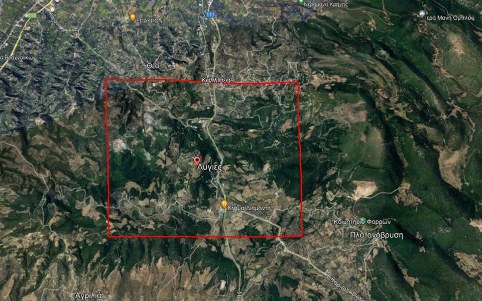 Φωτιά στην Αχαΐα: Ενεργοποίηση της Υπηρεσίας Copernicus για χαρτογράφηση σε πυρόπληκτες περιοχές-1