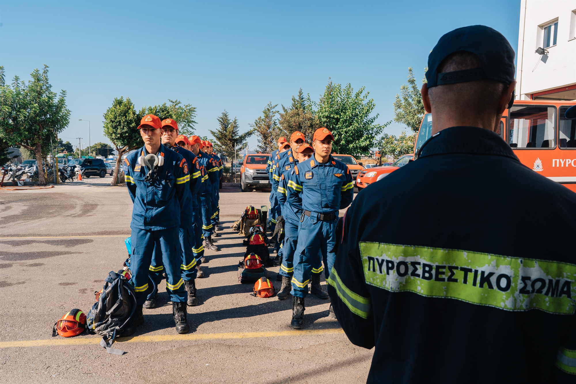 Οι πρώτοι δασοκομάντος εν δράσει – Η «Κ» στο στρατηγείο τους-4