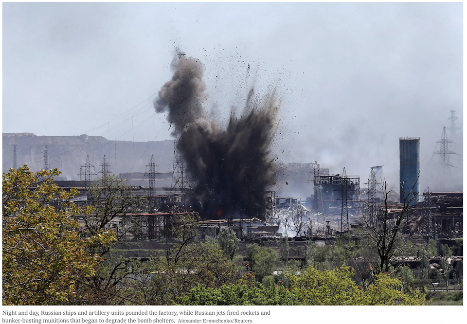 New York Times: Στα άδυτα του Αζοφστάλ – Οι 80 ημέρες της πολιορκίας-1