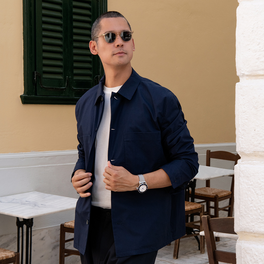 Ελληνική έκδοση Breitling Superocean Heritage στον καρπό του Σωτήρη Κοντιζά-5