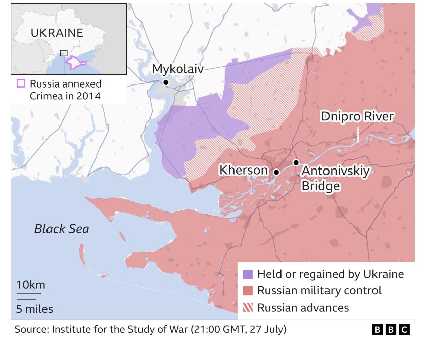 Πόλεμος στην Ουκρανία: Οι «χάρτες» των τελευταίων ημερών – Πώς κινούνται Κίεβο και Μόσχα-1