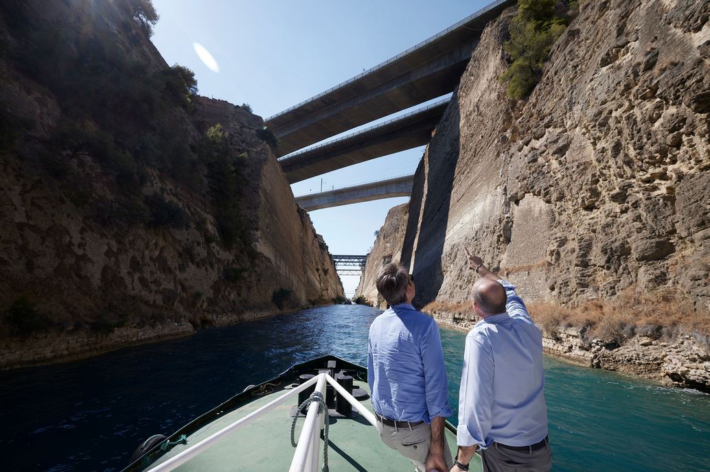 Μητσοτάκης από Διώρυγα της Κορίνθου: Έχει γίνει μια σπουδαία δουλειά-1