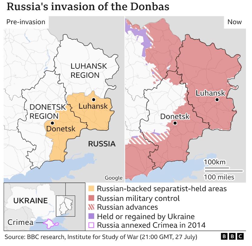 Πόλεμος στην Ουκρανία: Οι «χάρτες» των τελευταίων ημερών – Πώς κινούνται Κίεβο και Μόσχα-3