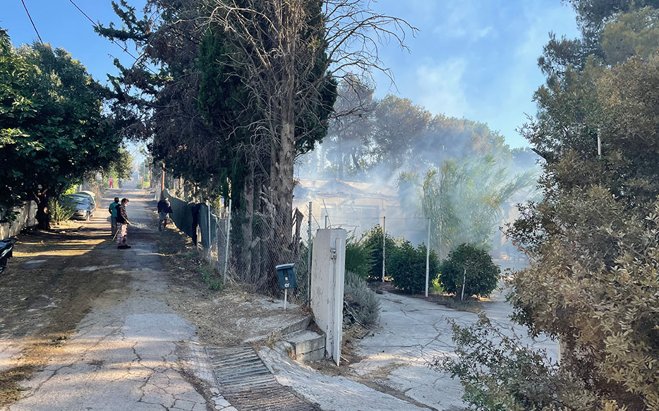 Φωτιά στην Πεντέλη: Η «Κ» στο πύρινο μέτωπο (φωτογραφίες, βίντεο)-7