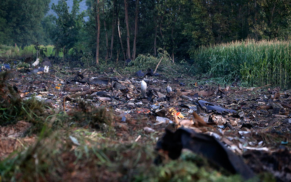 Πτώση Αντόνοφ στην Καβάλα: Ειδικός λόχος Πυρηνικής- Βιολογικής- Χημικής Άμυνας στο σημείο-3