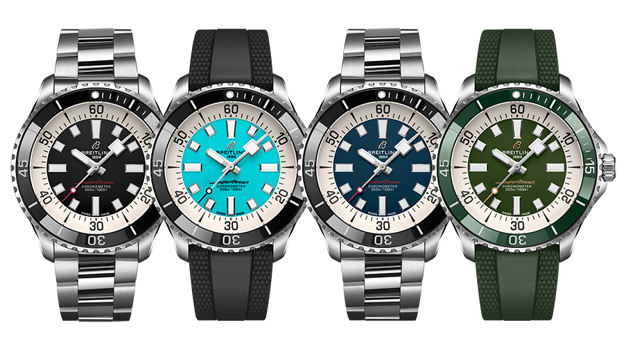 Η Breitling ανανέωσε εκ βάθρων την καταδυτική συλλογή Superocean-8