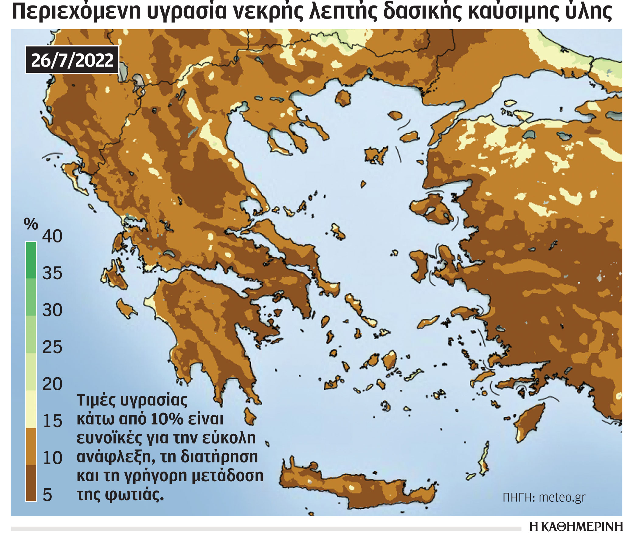Ιδανικά επικίνδυνες συνθήκες λόγω του καύσωνα τις επόμενες ημέρες-1
