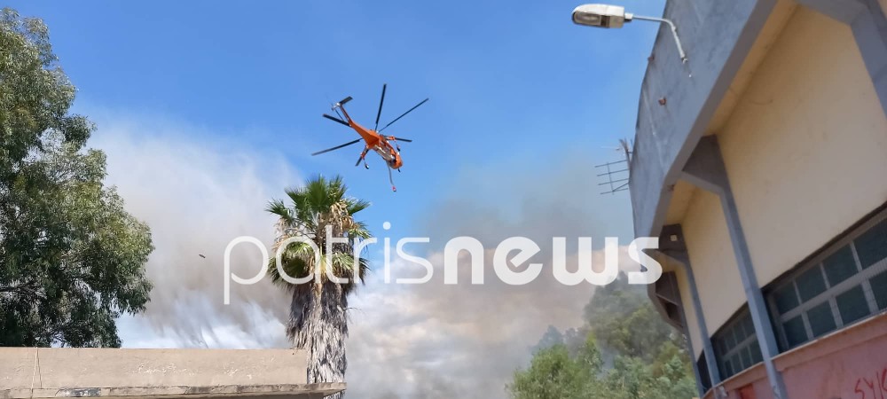 Συναγερμός στην Ηλεία: Πύρινα μέτωπα σε Πύργο και Σπιάντζα-1