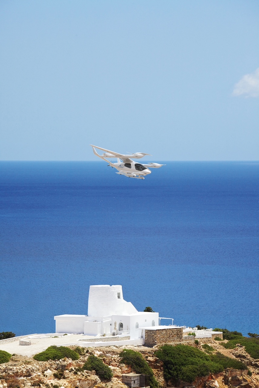 Τα Aria Hotels συνδυάζουν καινοτομία και αυθεντική ελληνική φιλοξενία, με τη νέα υπηρεσία παροχής ηλεκτρικών αεροσκαφών-1