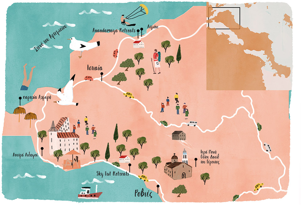 Γιόγκα, χαλάρωση, Εύβοια-3