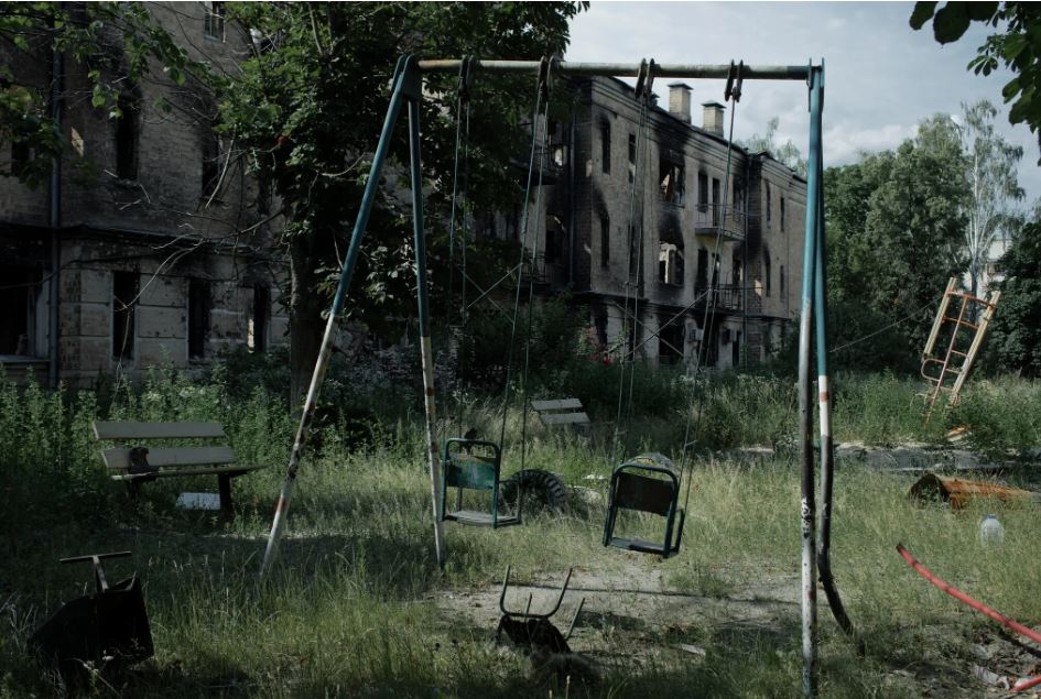 Έξι μήνες από την εισβολή στην Ουκρανία: Τα καρέ της φρίκης του πολέμου-5