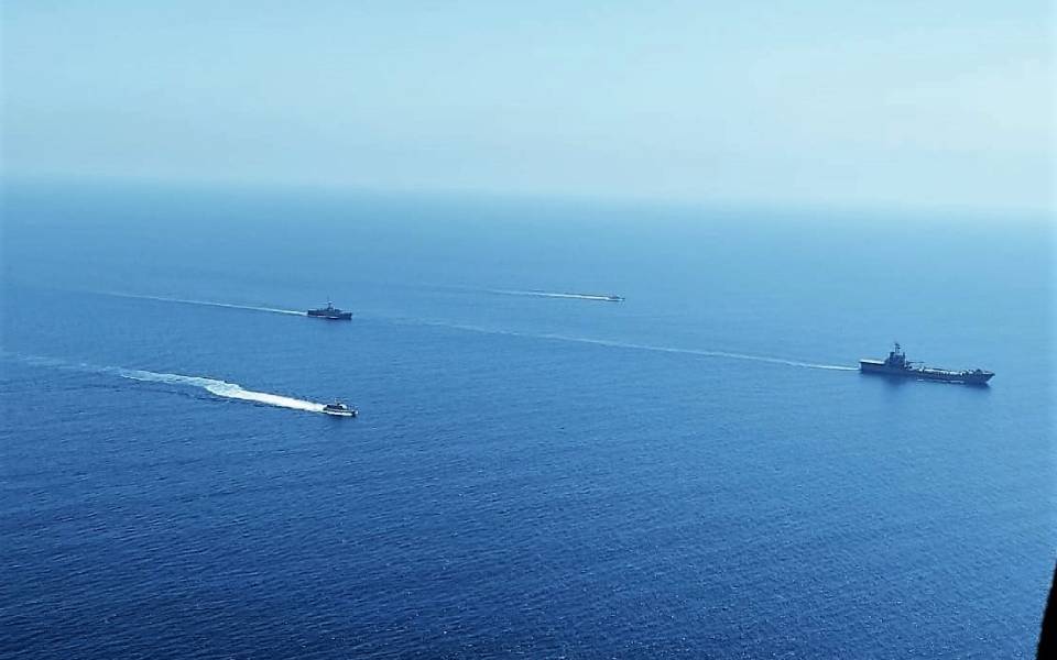 Ένοπλες Δυνάμεις: Συνεκπαιδεύσεις με τη γαλλική φρεγάτα και μονάδες της Διοίκησης Ναυτικού Κύπρου (εικόνες)-2