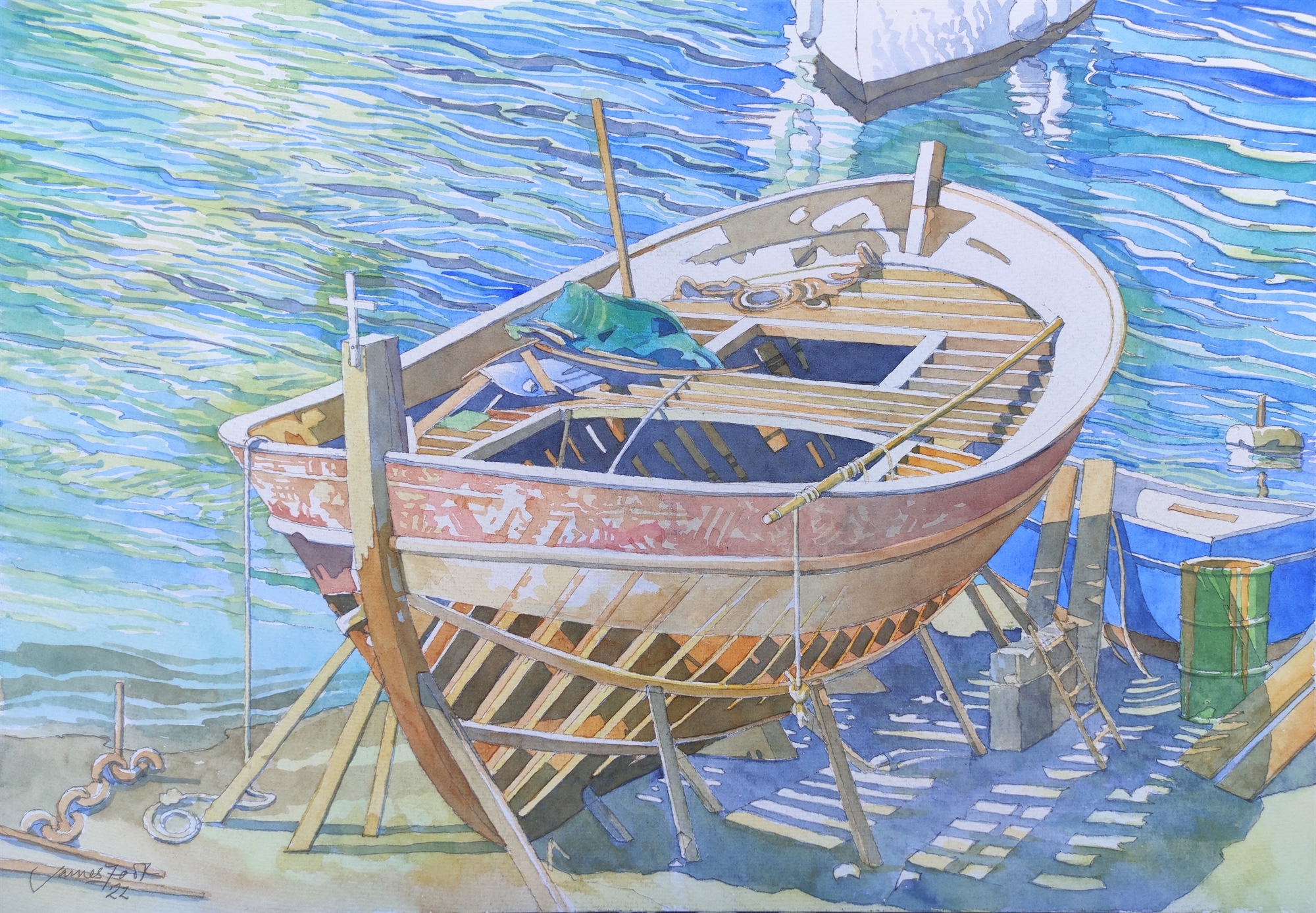 Τζέιμς Φουτ, ο δαιμόνιος Αγγλος που ζωγραφίζει την ελληνική αθωότητα-1