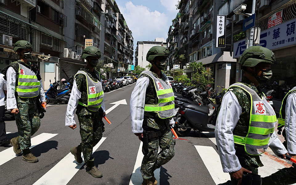 Ταϊβάν: Σε ετοιμότητα τα καταφύγια για ενδεχόμενη κινεζική εισβολή-1