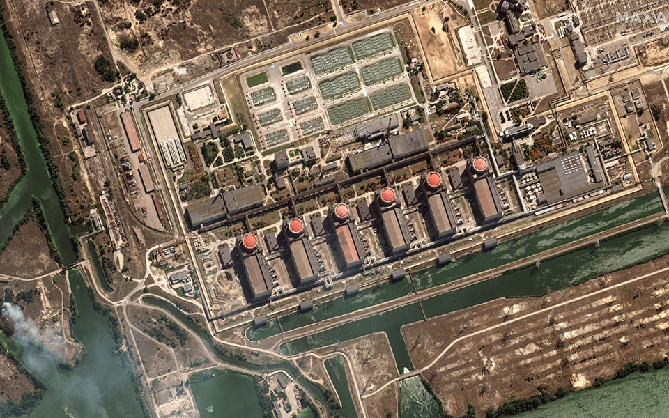 Ζαπορίζια: Ανησυχία για τα πλήγματα κοντά στον πυρηνικό σταθμό – Δορυφορικές εικόνες-3