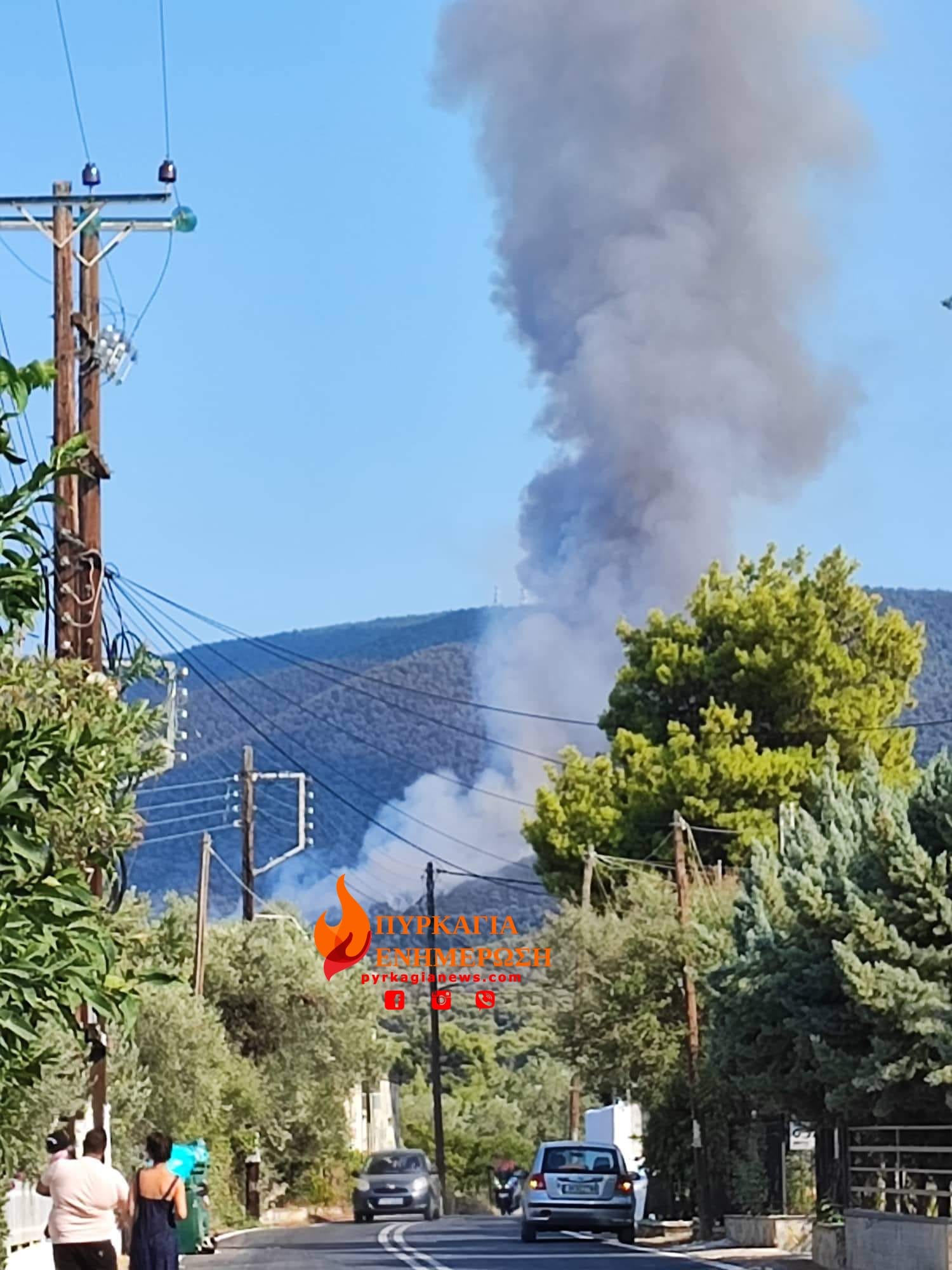 Μεγάλη φωτιά στο Κατακάλι Κορινθίας-4