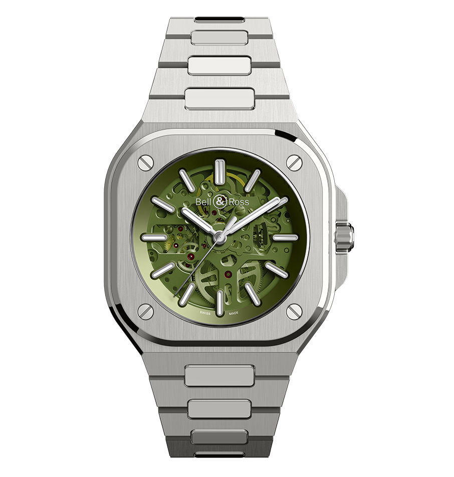 Τα πράσινα γρανάζια της Bell & Ross σε πρώτο πλάνο-3