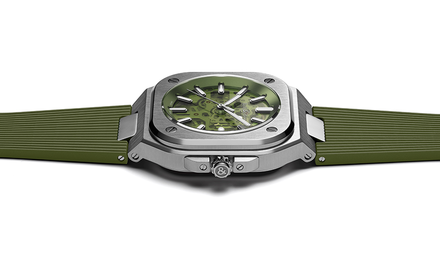 Τα πράσινα γρανάζια της Bell & Ross σε πρώτο πλάνο-2