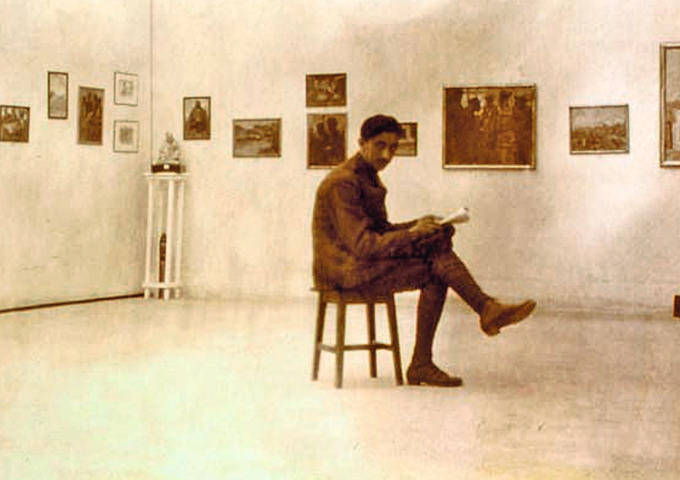 Η μνήμη της Μικρασίας σε 15 ελαιογραφίες του Περικλή Βυζάντιου στο αρχοντικό Κουντουριώτη στην Υδρα-2