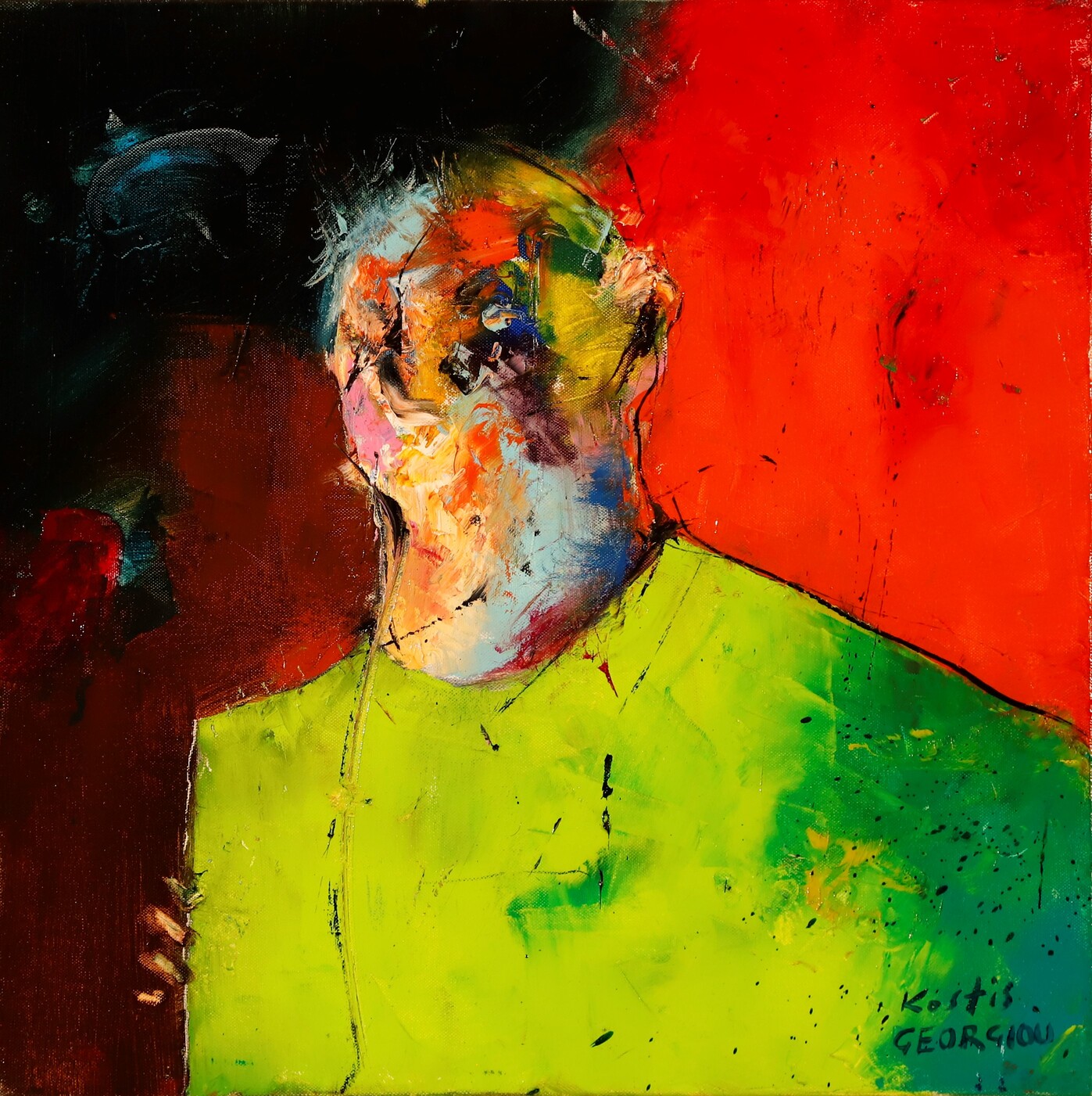 Ο Κ. Γεωργίου στην «Κ»: Το χρώμα είναι ο άρχων που οπλίζει το χέρι μου-1