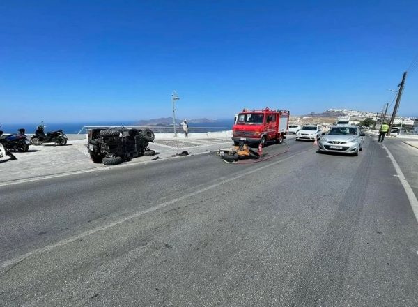 Δυστύχημα στη Σαντορίνη: Τουρίστας που οδηγούσε γουρούνα παρέσυρε και σκότωσε 34χρονο-1