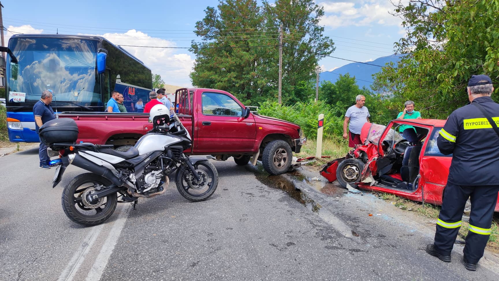 Τροχαίο δυστύχημα στην εθνική οδό Ιωαννίνων – Κοζάνης με έναν νεκρό-1