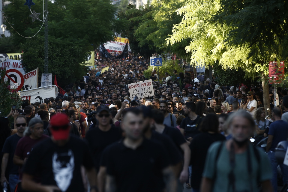 Παύλος Φύσσας: Σε εξέλιξη η αντιφασιστική πορεία στο Κερατσίνι-1
