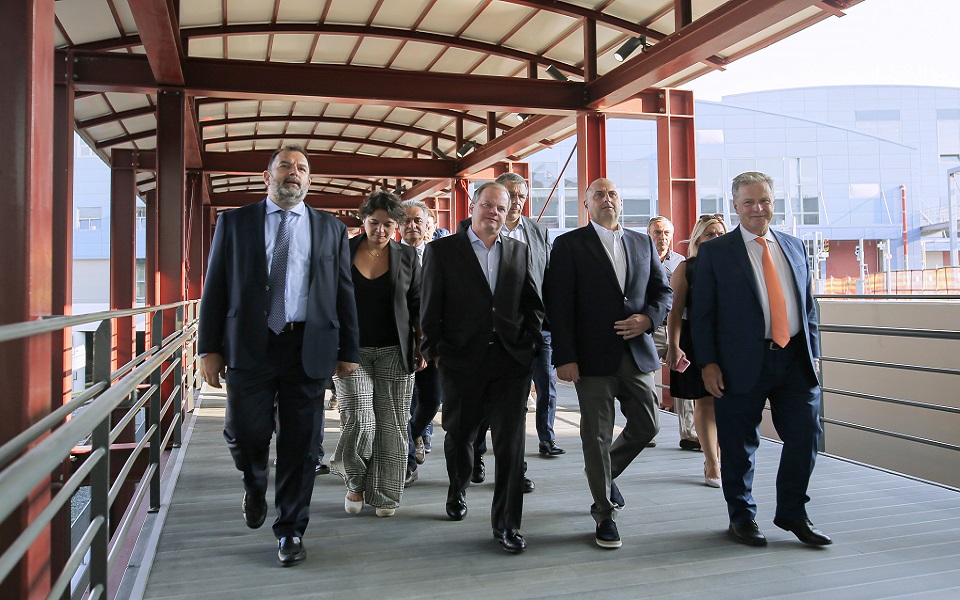 Στο Μετρό Θεσσαλονίκης ο Καραμανλής: «Το έργο παραδίδεται τέλη του 2023»-1