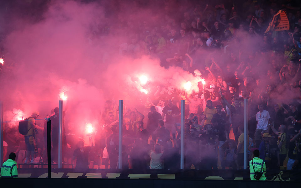 Εγκαίνια για την ΟΠΑΠ Arena: Εικόνες από την ιστορική επιστροφή της ΑΕΚ στη Νέα Φιλαδέλφεια (φωτογραφίες, βίντεο)-6