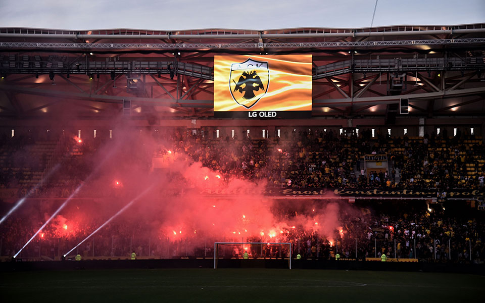 Εγκαίνια για την ΟΠΑΠ Arena: Εικόνες από την ιστορική επιστροφή της ΑΕΚ στη Νέα Φιλαδέλφεια (φωτογραφίες, βίντεο)-7