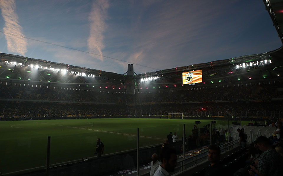 Εγκαίνια για την ΟΠΑΠ Arena: Εικόνες από την ιστορική επιστροφή της ΑΕΚ στη Νέα Φιλαδέλφεια (φωτογραφίες, βίντεο)-8