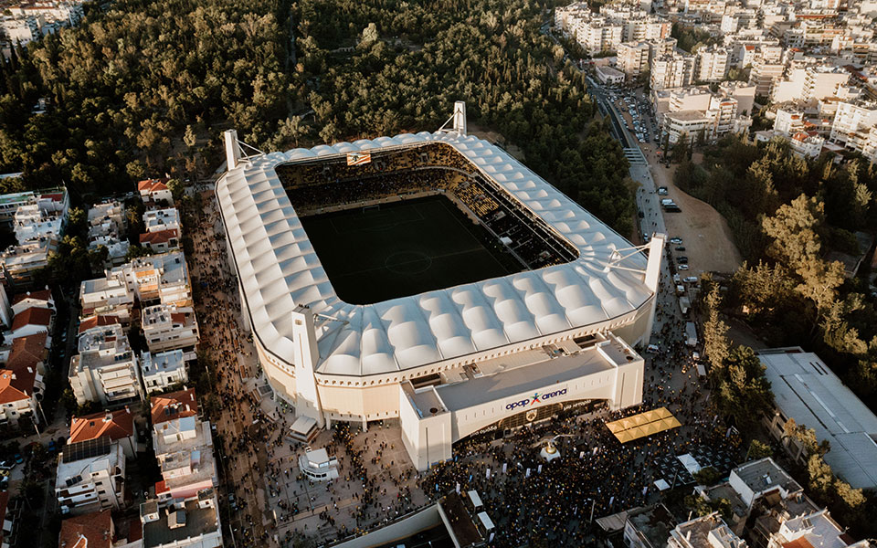Εγκαίνια για την ΟΠΑΠ Arena: Εικόνες από την ιστορική επιστροφή της ΑΕΚ στη Νέα Φιλαδέλφεια (φωτογραφίες, βίντεο)-12
