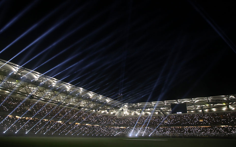 Εγκαίνια για την ΟΠΑΠ Arena: Εικόνες από την ιστορική επιστροφή της ΑΕΚ στη Νέα Φιλαδέλφεια (φωτογραφίες, βίντεο)-29