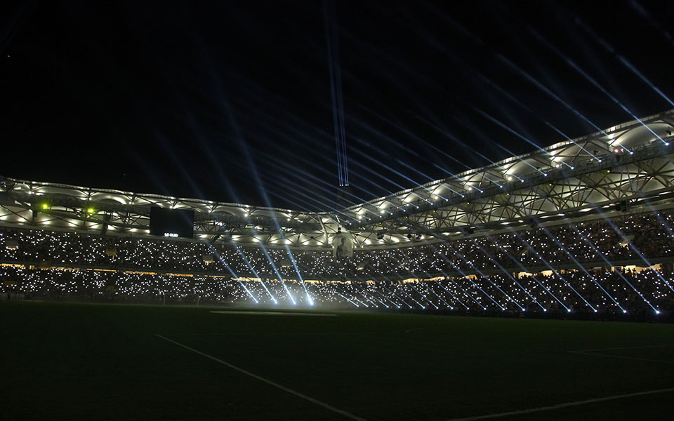 Εγκαίνια για την ΟΠΑΠ Arena: Εικόνες από την ιστορική επιστροφή της ΑΕΚ στη Νέα Φιλαδέλφεια (φωτογραφίες, βίντεο)-36